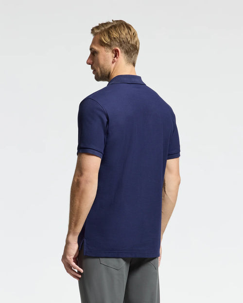 POLO M/C PSYCHO BUNNY PARA HOMBRE COLOR AZUL B6K001CRPCEVB