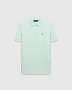 POLO M/C PSYCHO BUNNY PARA HOMBRE COLOR VERDE B6K001F200320