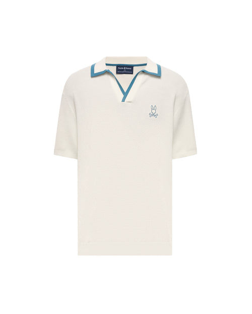 PSYCHO BUNNY POLO CUELLO JOHNNY NOHR PARA CABALLERO HOMBRE BEIGE MT0100156250