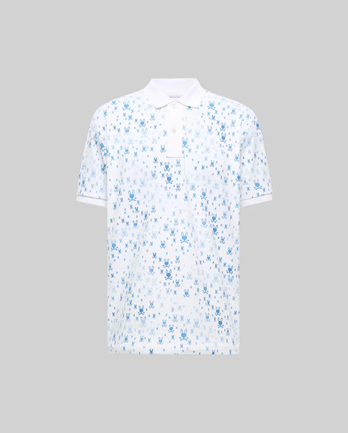 PSYCHO BUNNY POLO DEPORTIVO NEV PARA CABALLERO HOMBRE BLANCO MT0100133100