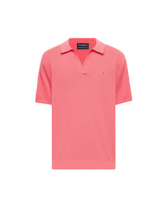 PSYCHO BUNNY POLO CON TEXTURA DE BURBUJA DEVON PARA CABALLERO HOMBRE ROJO MT0100169656