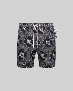 T-SWIM PSYCHO BUNNY PARA HOMBRE COLOR NEGRO MB1000053001