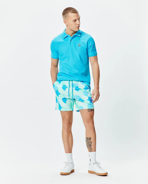 T-SWIM PSYCHO BUNNY PARA HOMBRE COLOR VERDE MB1000080315