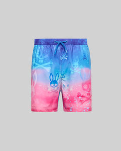 T-SWIM PSYCHO BUNNY PARA NIÑO COLOR ROSADO KB1000032652