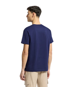 PSYCHO BUNNY CAMISETA HOMBRE CUELLO REDONDO AZUL