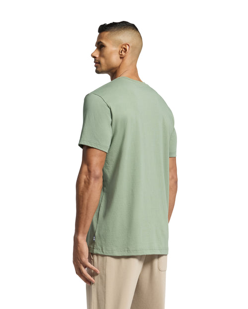 PSYCHO BUNNY CAMISETA HOMBRE CUELLO REDONDO VERDE