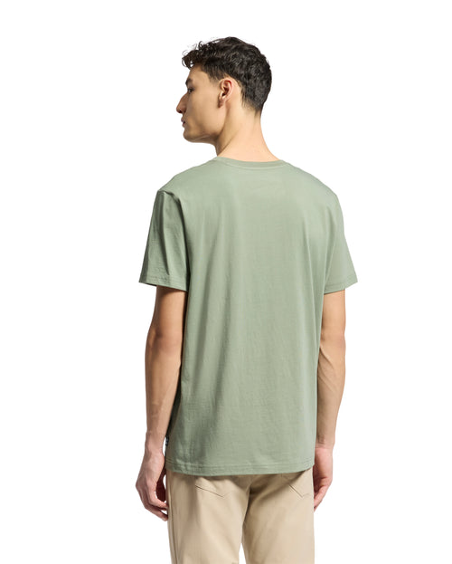 PSYCHO BUNNY CAMISETA HOMBRE CUELLO REDONDO VERDE