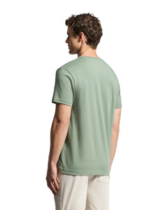 PSYCHO BUNNY CAMISETA HOMBRE CUELLO REDONDO VERDE