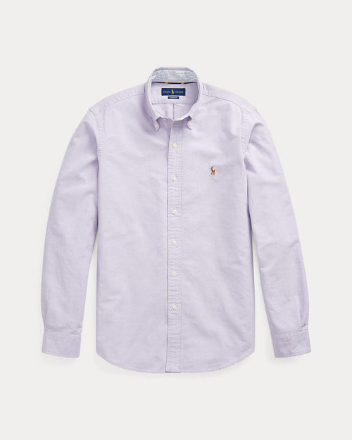 RALPH LAUREN HOMBRE CAMISA M/L MORADO