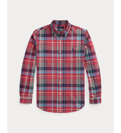 RALPH LAUREN CAMISA MANGA LARGA HOMBRE ROJO
