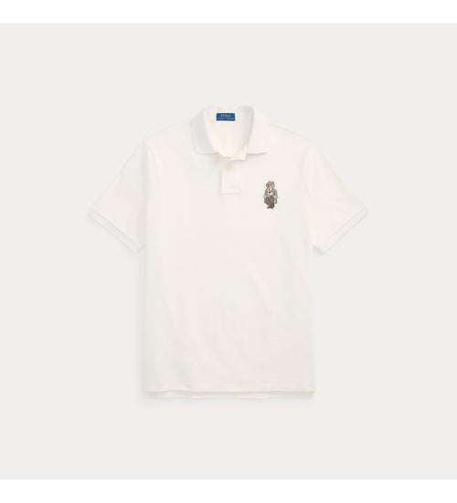 RALPH LAUREN CAMISA TIPO POLO HOMBRE BLANCO
