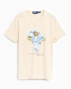 ralph lauren camisetas cuello redondo hombre beige