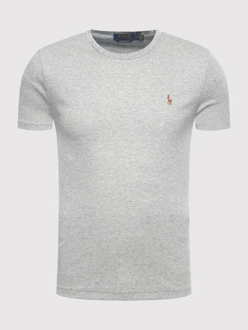 ralph lauren camisetas cuello redondo hombre gris