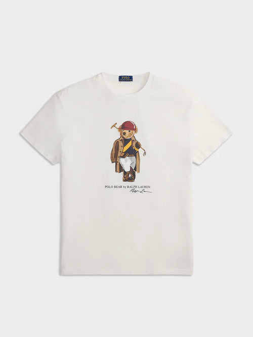 Camiseta Knit-T-Shirt Ralph Lauren Para Hombre De Color Blanco