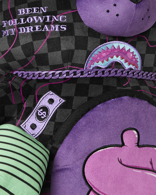 Mochila De Oso Purple Slime Takeover Sprayground Color Assorted