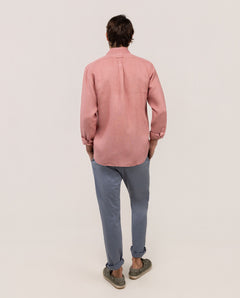 Camisa Lino EL GANSO HOMBRE ROJO