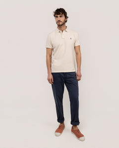 Polo Single Jersey EL GANSO HOMBRE BEIGE