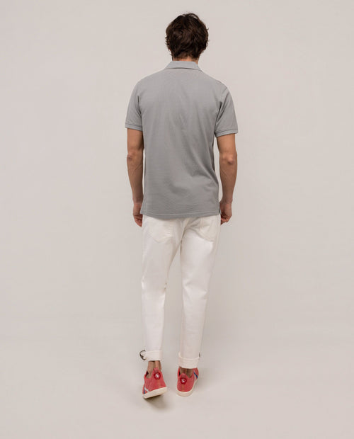 Polo Piqué Garment Dyed EL GANSO HOMBRE GRIS