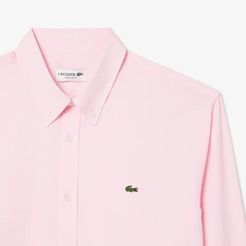 LACOSTE CH2933ADY CAMISA DE ALGODON FIT LIGHT PINK