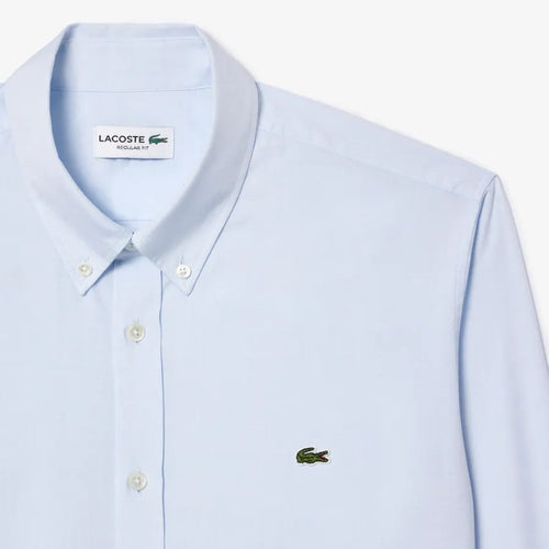 LACOSTE CH2933HBP CAMISA DE ALGODON FIT REGULAR BLUE