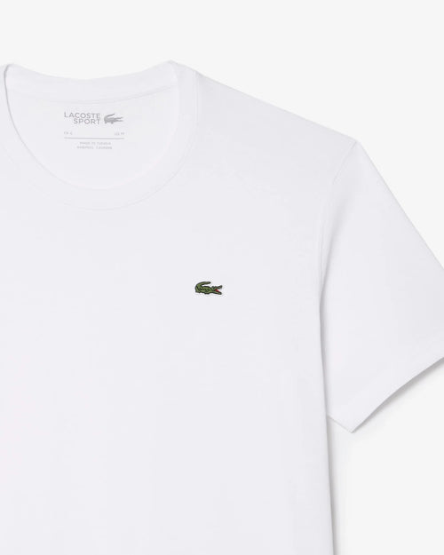 lacoste camiseta deportiva blanco