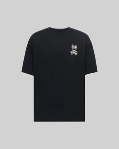 psycho bunny camiseta hombre fantasia negro