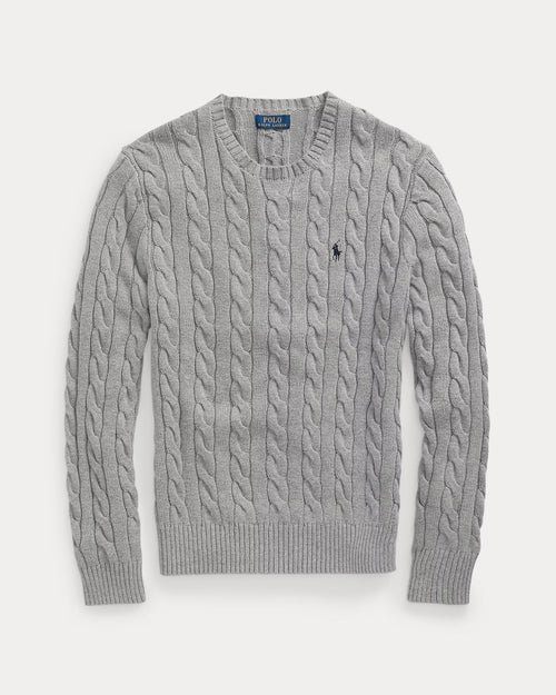 SUETER RALPH LAUREN HOMBRE FAWN GREY HEATHER 710775885013