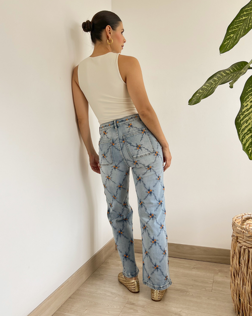 JEAN PRIMIA ZENDAYA AZUL