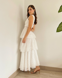 VESTIDO PRIMIA T.143 BLANCO