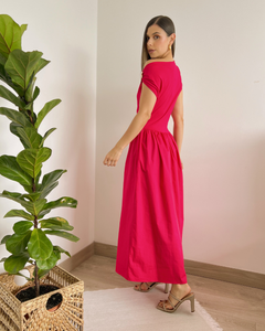 VESTIDO PRIMIA P.040 CEREZA