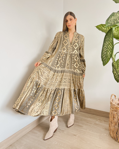 VESTIDO PRIMIA FRESALIA OLIVA
