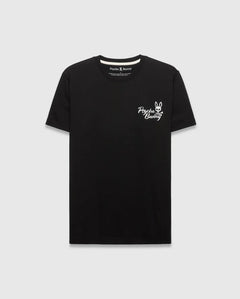 T-SHIRT PSYCHO BUNNY PARA HOMBRE COLOR NEGRO MT0200276001