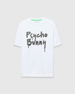 T-SHIRT PSYCHO BUNNY PARA HOMBRE COLOR BLANCO MT0200312100