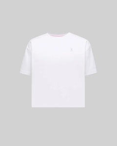 T-SHIRT PSYCHO BUNNY PARA DAMA COLOR BLANCO WT0200011100