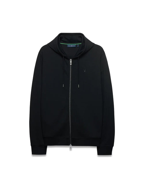 SUDADERA PSYCHO BUNNY PARA CABALLERO COLOR NEGRO