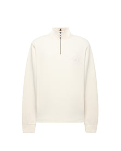 PSYCHO BUNNY SUDADERA CON 1/4 DE CREMALLERA NEV PARA CABALLERO HOMBRE BEIGE MT0500119250