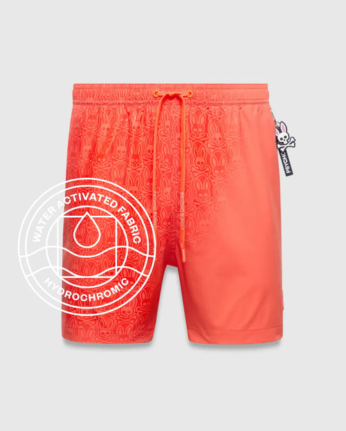 T-SWIM PSYCHO BUNNY PARA HOMBRE COLOR NARANJA B6W453F200660