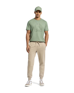 PSYCHO BUNNY CAMISETA HOMBRE CUELLO REDONDO VERDE