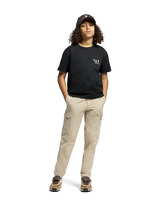 PSYCHO BUNNY CAMISETA NIÑO CUELLO REDONDO NEGRO