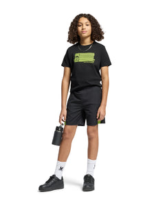 PSYCHO BUNNY CAMISETA NIÑO CUELLO REDONDO NEGRO