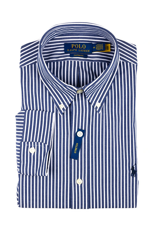 RALPH LAUREN CAMISA MANGA LARGA HOMBRE AZUL