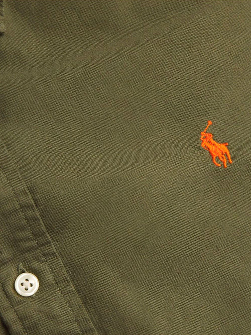 RALPH LAUREN CAMISA MANGA LARGA HOMBRE VERDE