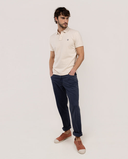 Polo Single Jersey EL GANSO HOMBRE BEIGE