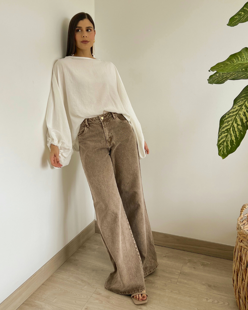 BLUSA PRIMIA P.077 BLANCO