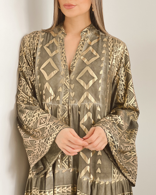 VESTIDO PRIMIA FRESALIA OLIVA
