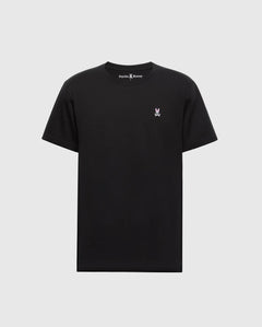 PSYCHO BUNNY CAMISETA HOMBRE CUELLO REDONDO NEGRO