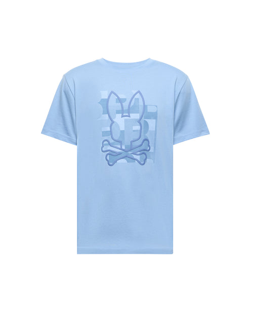 PSYCHO BUNNY CAMISETA HOMBRE CUELLO REDONDO AZUL