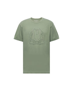 PSYCHO BUNNY CAMISETA HOMBRE CUELLO REDONDO VERDE