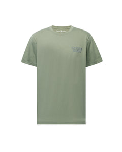 PSYCHO BUNNY CAMISETA HOMBRE CUELLO REDONDO VERDE