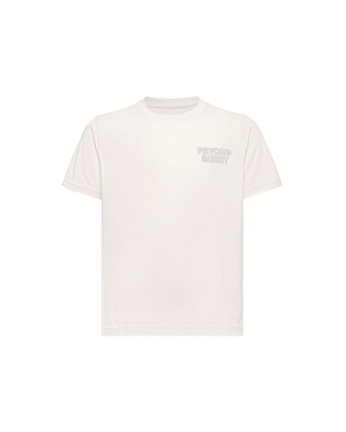 PSYCHO BUNNY CAMISETA NIÑO CUELLO REDONDO BEIGE